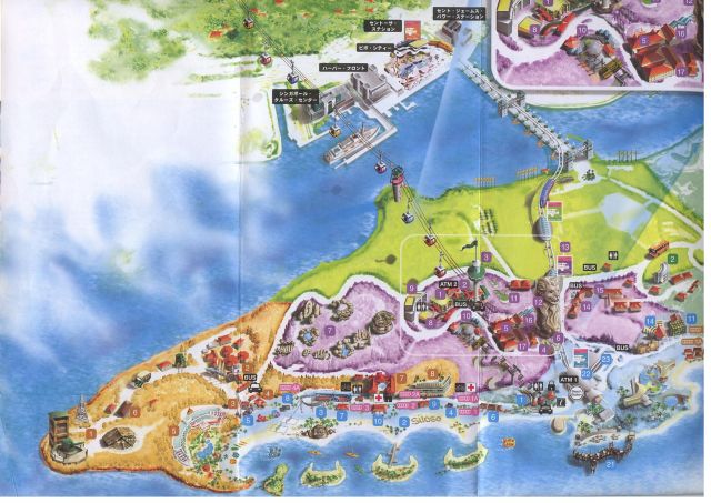 セントーサ島の地図 あなたの知らないシンガポール ガイドブックにない情報教えます